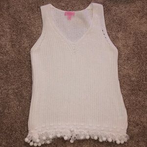 Lilly Pulitzer knit tank top
